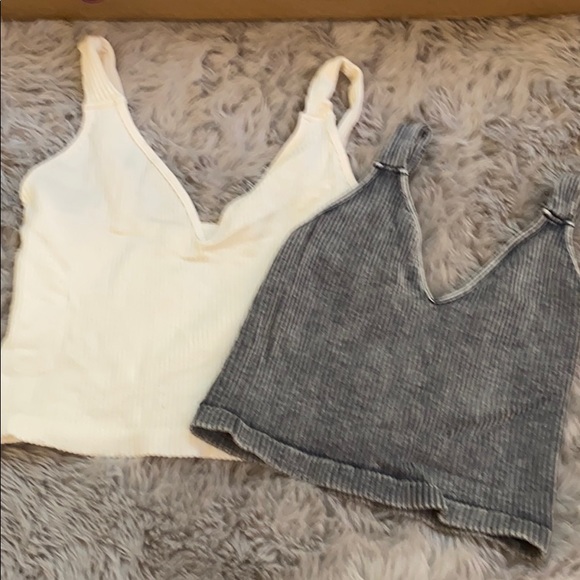 🌺free people washed seamless crop top - Picture 15 of 17